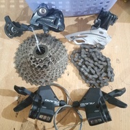 CODE GROUPSET SHIMANO ALIVIO DEORE 3X9 SPEED ORIGINAL TERMURAH