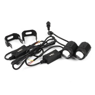 VRX SPOTLIGHT SET MINI 2 IN 1 MOTORCYCLE LED SPOTLIGHT SET - BLACK