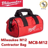 Kim.S Milwaukee M12 Contractor Bag (MCB-M12) Tools Bag Red Storage