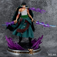 ▣❧Bloody Sauron Anime Figure One Piece GK Series Three Swords Domineering Model Decoration Edition