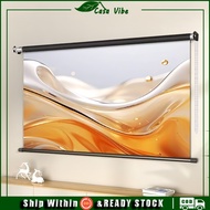 Skrin Projektor Projector Screen 3D 4K LCD Layar Projector Screen Screen Projector Wall Anti Light P