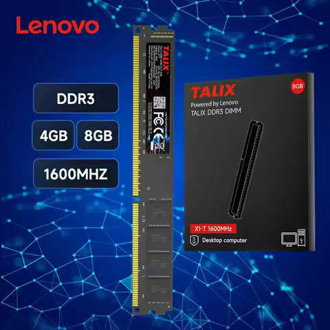 Lenovo Talix DDR3 4GB 8GB Desktop RAM DDR 3 1600Mhz PC Memory Upgrade For Most Intel AMD PC Motherbo