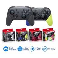 For Nintendo Switch Pro Wireless Controller 6-Axis Handvat Super Smash Bros Splatoon 3 Bluetooth Gamepad