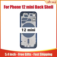 Back Housing For iPhone 12mini Back Shell With Free Gifts