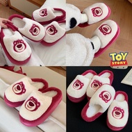 พร้อมส่ง🍓 รองเท้า Lotso หมีล็อตโซ่ Slipper Toy story 49047