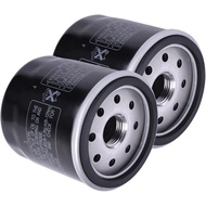 49065-2078 Oil Filter HF128 2pcs Replacement for Kawasaki Mu/le 600 610 SX KAF400 2500 2520 3000 620
