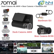 70mai A800 / A800S 4K Smart Dash Cam Built-in GPS ADAS Camera UHD Cinema-quality Image 24H Parking SONY IMX415 140FOV