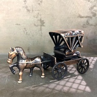 70s Retro Metal Pencil Sharpener-Carriage Mini Sharpener Collection Gift Stationery Decoration