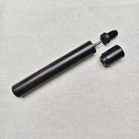 CUETEC Wood Extension With Bumper +Protector Cap For Pool Cue Thread 3/8-14 Hand-made Customized Bil