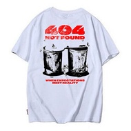 KATUN Distro T-shirt Men Women 404 Not Found Tshirt Combed Cotton 24s Comfortable Thick