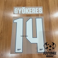 Nameset Original Arsenal Home 2025/2026 Cup Version Gyokeres 14