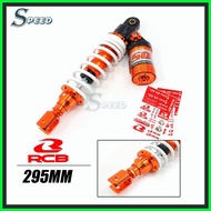 ♆ ◵ ✔ RCB 295MM Shock Rear Shock Yamaha Mio i 125 Mio Sporty Mio M3 Souli125 Beat （1pcs）
