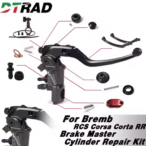 For RCS 19 Corsa Corta RR Front Brake Pump Master Radial Brake Piston Plunger Repair Kit For Bremb C