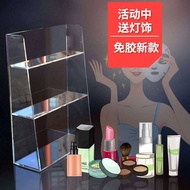 Cosmetics Storage Box Bathroom Mirror Cabinet Narrow Wall Acrylic Cabinet Rack Multi-Layer Dressing Table Storage Mouth