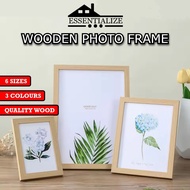 High Quality Wooden Picture Frames for 4R 5R 6R 8R A3 A4 Family Poster Photo Frame Hang Stand