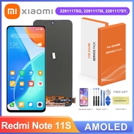 6.43"Super AMOLED Redmi Note 11S 2201117SG 2201117SI Lcd Touch Screen Replacement Display