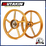MUTAKIN Mags 522 Mio Sporty/Mio Soulty Front Disc Brake 4 Holes Rear Drum Brake 1.4*1.4*17
