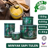 Expiry 2024 | QBB Pure Ghee Minyak Sapi Tulen | 150g, 400g, 800g, 1.6kg