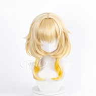 ND Aglaea Cosplay Wigs Honkai Star Rail Cosplay Blonde Hair Wig for Costume Theme Party Comic Con Co