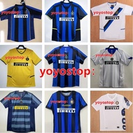 Top Quality Retro 2001-10 11 Inter Milan Soccer Football Jersey T-shirt Sports Jerseys Fans Version 