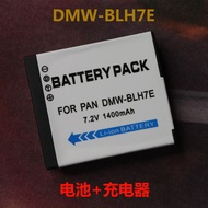 DMW-BLH7E battery for Panasonic GF7 GF8 GF9 GF10 LX10 LX15 GM5 charger
