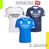 Real_Madrid Home Away Third 3rd Kit 2025/26 24/25 Football Jersey Fan Player Issue Jersey Jersi Bola