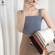 Women Singlet Knitted Material Women Top Women Singlet Top Tank Baju Singlet Wanita (ABNS-011)