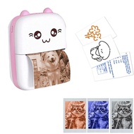 Mini printer Color Photo Printer Portable Children's Photo Toy Mini Printer Small Pocket Thermal Pri