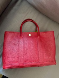 Hermes garden party 30 in Rouge piment 利是袋