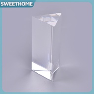 SWEETHOME 30*30*60mm Triangular Prism BK7 Optical Prisms Glass Physics Teaching Refracted SWEETHOME