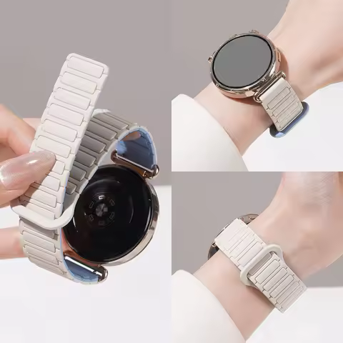 Magnetic Band for Huawei GT6/GT5/GT4 41mm Strap for Huawei Watch 5 42mm Silicone 18mm Bracelet for H