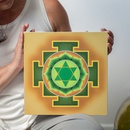 Best-t Mercury Yantra | Meditative Geometric Art | Quality Canvas Giclee Print | Vaastu