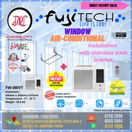 WINDOW AIRCON [FUJITECH] [FW-08IVT] [With installation]