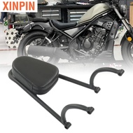 Xinpin Rear Backrest Cushion Passenger Back Rest Durable for Motorcycle