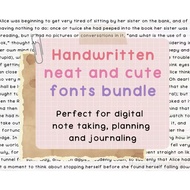 Neat Handwritten Fonts, Neat Handwritten Fonts, Handwritten Fonts, Cute Handwritten Fonts, iPad Digi