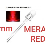 MERAH 5mm clear led light with red flame 5mm focus focus focus focus focus GAP27