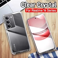 Realme14 X 5G Clear Casing For Realme 14 X Pro Plus + Pro+ 14Pro+ 14X 14+ Realme14Pro+ 5G 4G Transpa