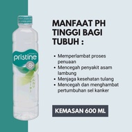 [oddsolshop] pekanbaru/Pristine Ion Water 600 Water Bottle Drink PackagingML