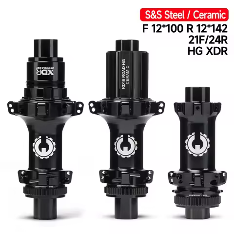 Bicycle Road Hub Steel Bearing/Ceramic BearingIntegrated AL7075 HG