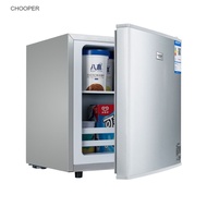 Fully frozen small single door household freezer mini frozen breast milk freezer tea storage milk freezer