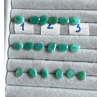 Selling ice 6 pieces of natural jade cut with light grain and 3 combos of 1, 2, 3 times 11.5 - 10.5 