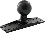 RAM Mounts RAM-E-111BU Fish Finder Mount Plate (L) 279.4x76.2mm 3.38" Ball