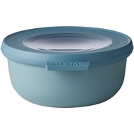 Mepal Cirqula Round Multi Bowl 350ml, Shatterproof Leak-proof Food Container Made in Holland