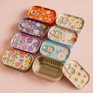 Scoop Tin Box Flower Tin Box/ (pc) 71242300