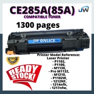 HP compatible CE285A CE 285A 285A 285 85A Black Toner LaserJet Pro M1132 M1132s M1136 M12