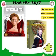 Q12 [Vietnamese Law] Boardgame Coup English Version Coup Rejuvenation - Tigar Power Spiral