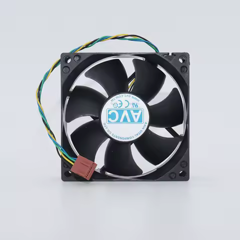 for AVC DS08025T12U 8025 DC 12V 0.70A PWM Temperature Control Speed Control Cabinet Fan