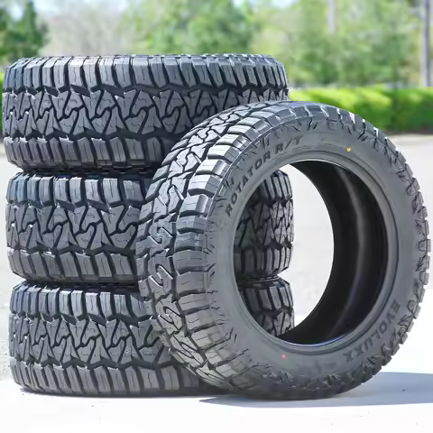4 Tires Evoluxx Rotator R/T LT 295/70R18 Load E 10 Ply RT Rugged Terrain