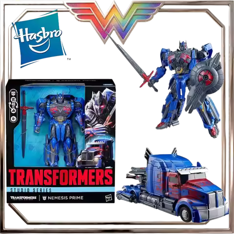 In Stock Hasbro Transformers Toys Studio Series Nemesis Prime Model Robot Collection Action Figures 