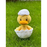 Duckling figurine 🐣crochet handmade gift ideas cute birthday gift accessories duck adorable